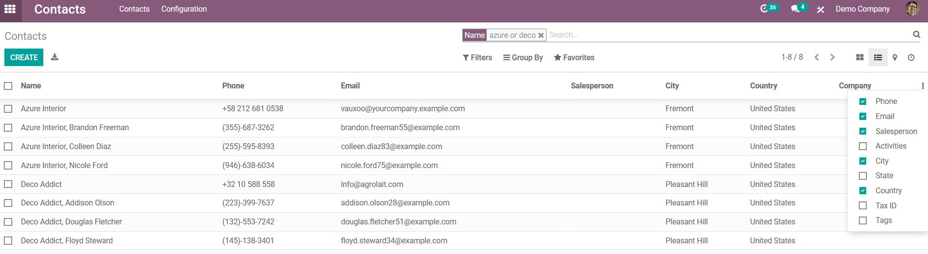 Import And Export Of Data In Odoo